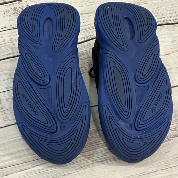Adidas Ozelia J Ortholite Sneakers Core Black Lucid Blue Colorway Women’s Size 5 - Picture 5 of 6